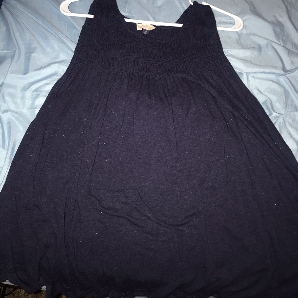 Navy blue tank top